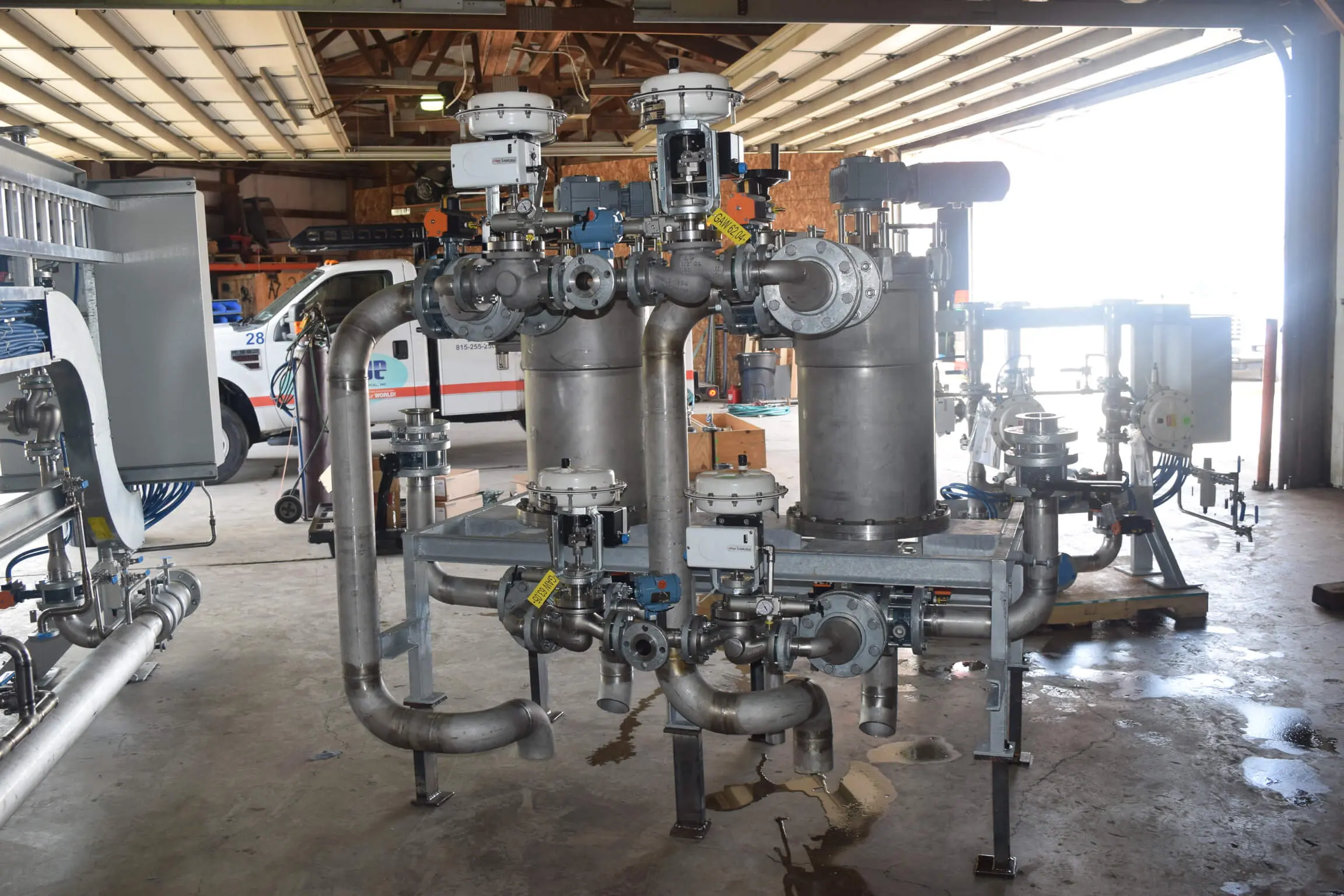 Gallery project Modular Skid Fabrication and Turnkey Installation for GAW Process Upgrade-1