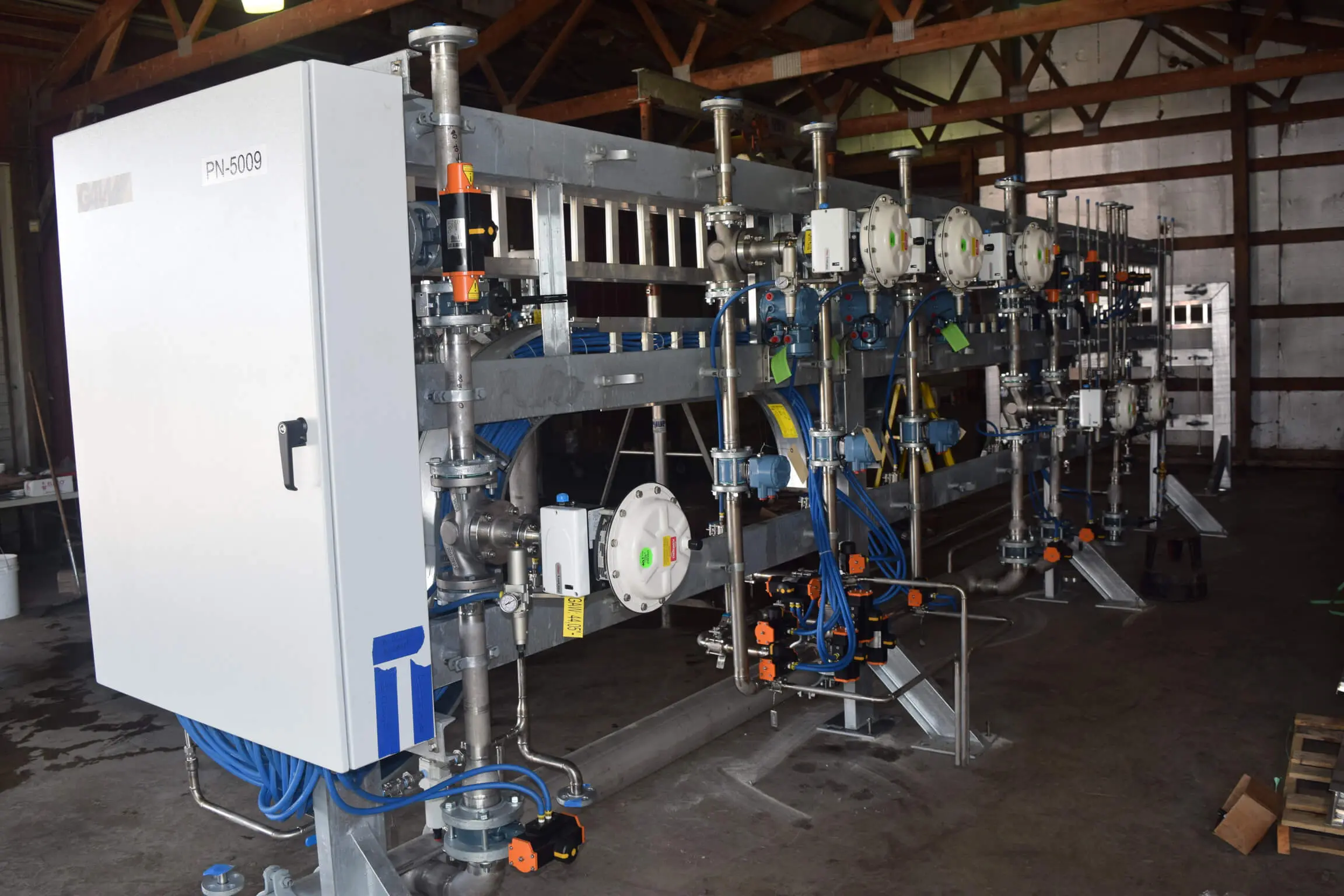 Image from Modular Skid Fabrication and Turnkey Installation for GAW Process Upgrade