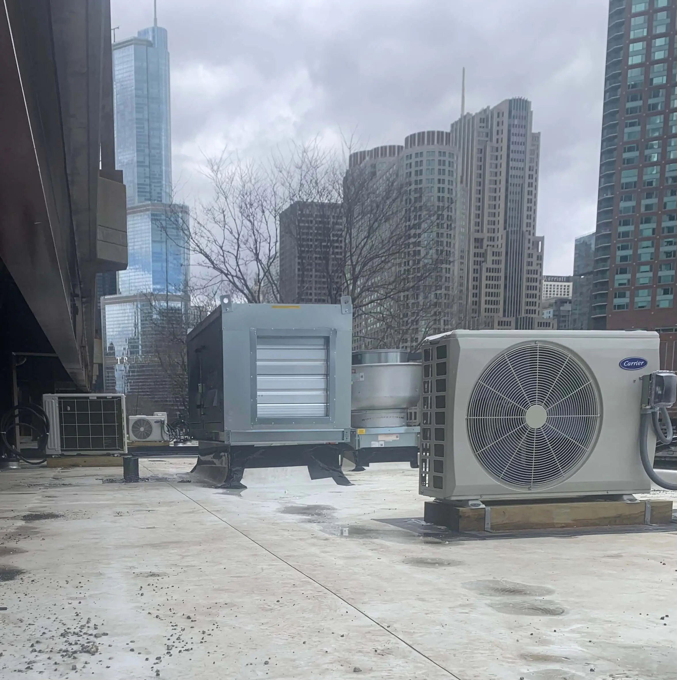 Gallery project Urban Kayak HVAC Project — Commercial Mechanical Work in Converted Conex Buildings-1