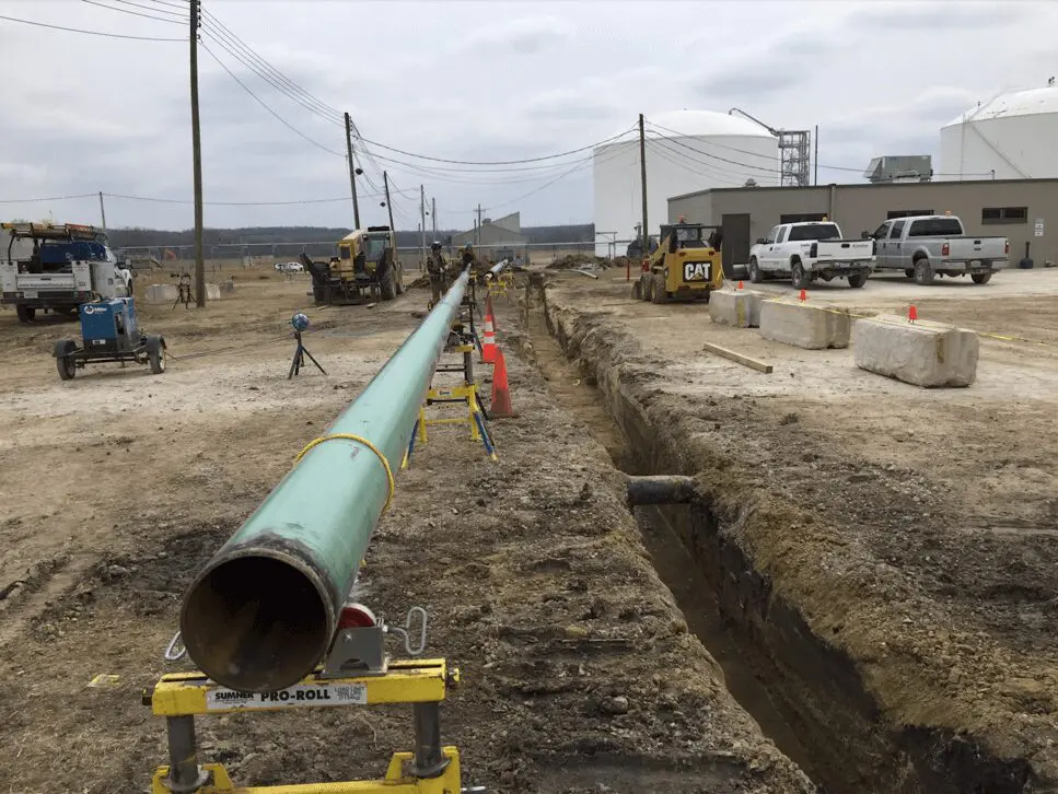 Gallery project Case Study: Gas Line Installation-1