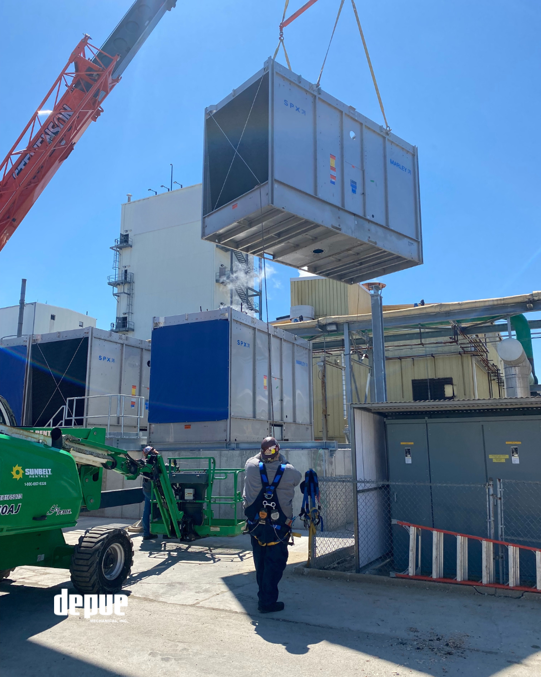 Equipment Setting & Structural Steel Fabrication Services for Industrial Facilities