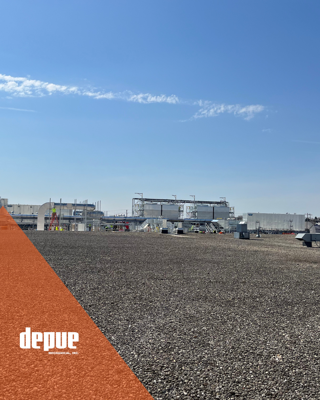 Gallery project Case Study: Utility Piping Rack Installation for Food Manufacturing Expansion in Geneva, IL-9