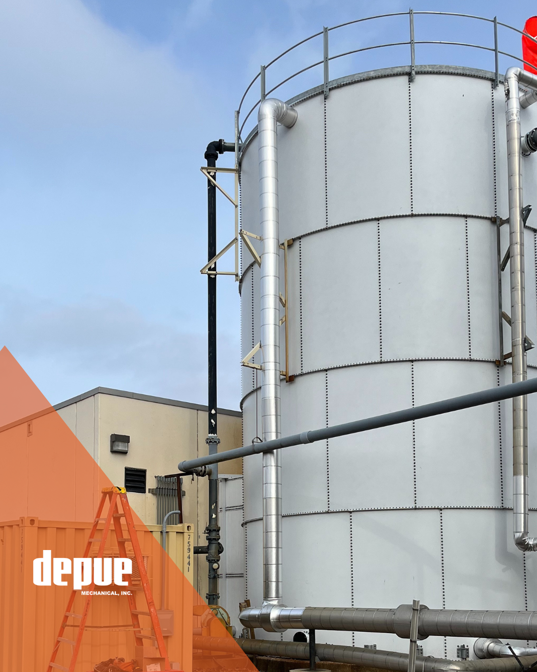 Gallery project Case Study: Utility Piping Rack Installation for Food Manufacturing Expansion in Geneva, IL-2