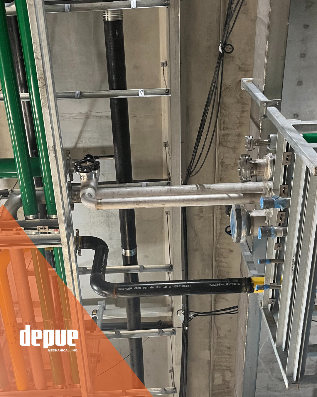 Gallery project Case Study: Utility Piping Rack Installation for Food Manufacturing Expansion in Geneva, IL-8