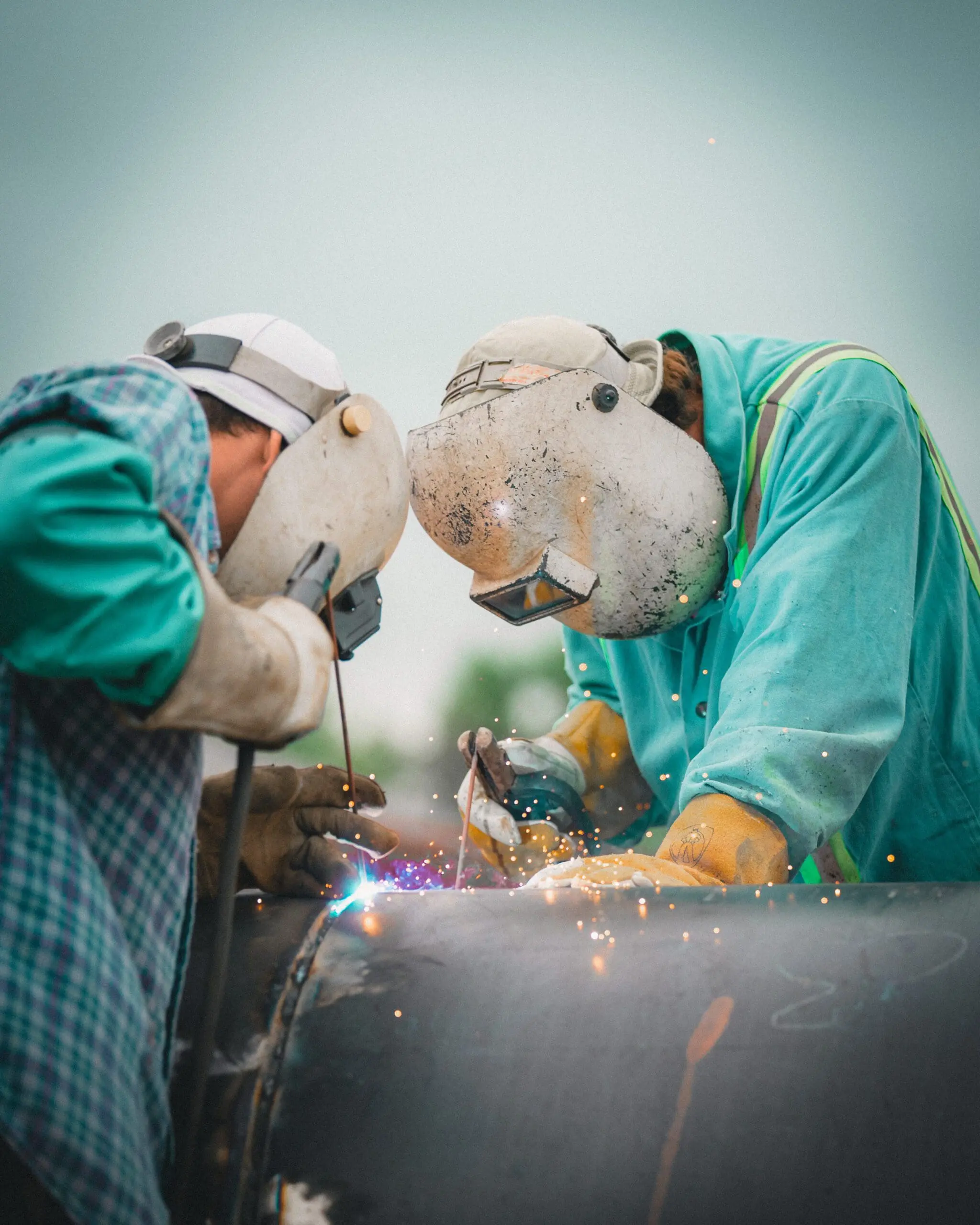 Industrial pipe fabrication work for process and utility piping systems