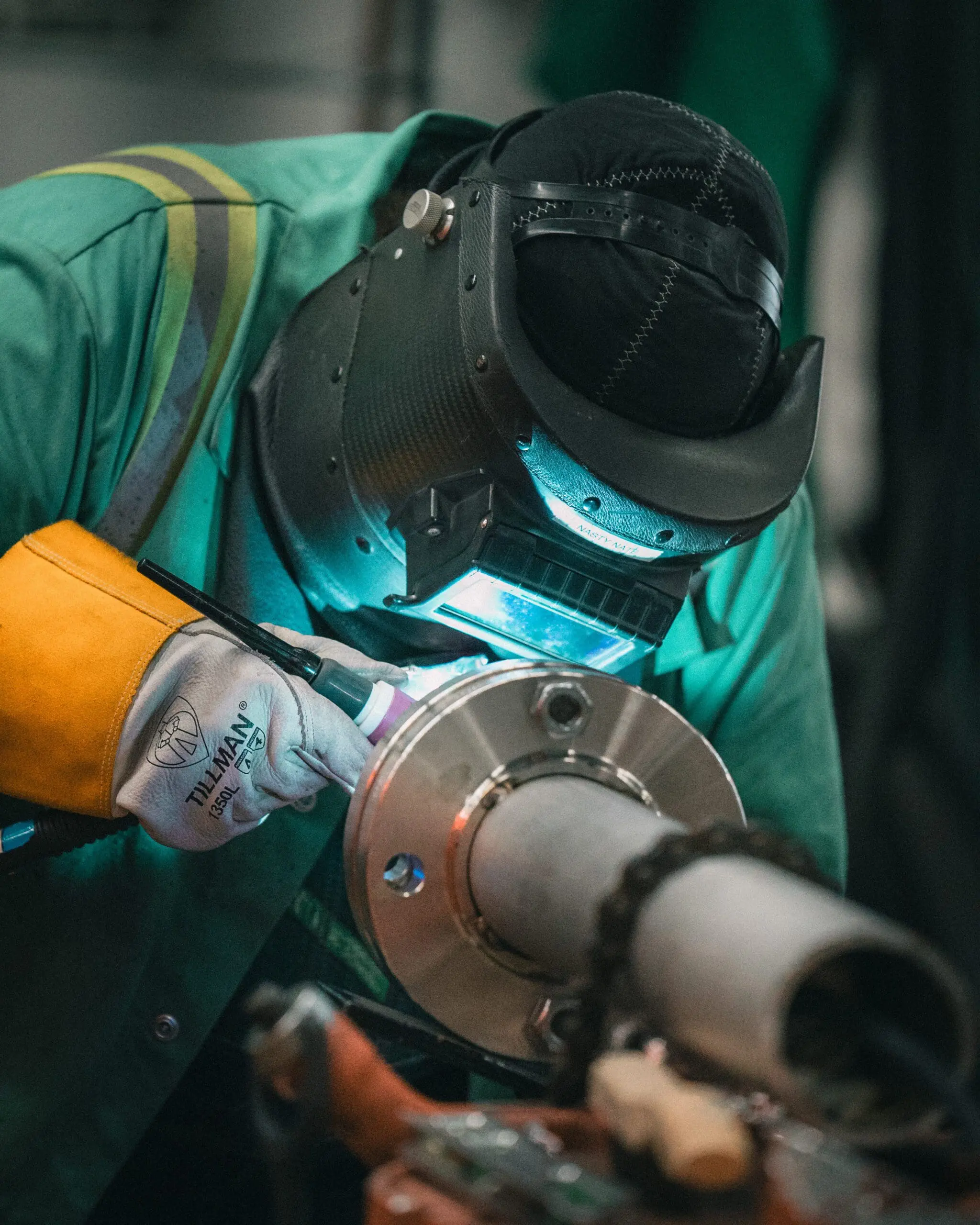 Mechanical piping subcontractor work for industrial construction projects
