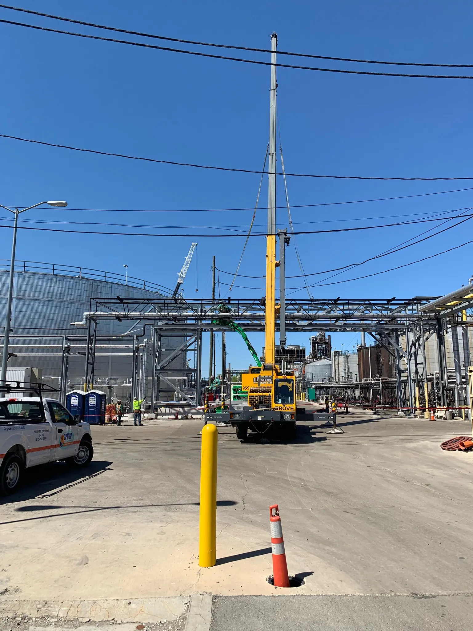 Gallery project Boiler Installation and High-Pressure Steam Header in Hennepin, IL-20