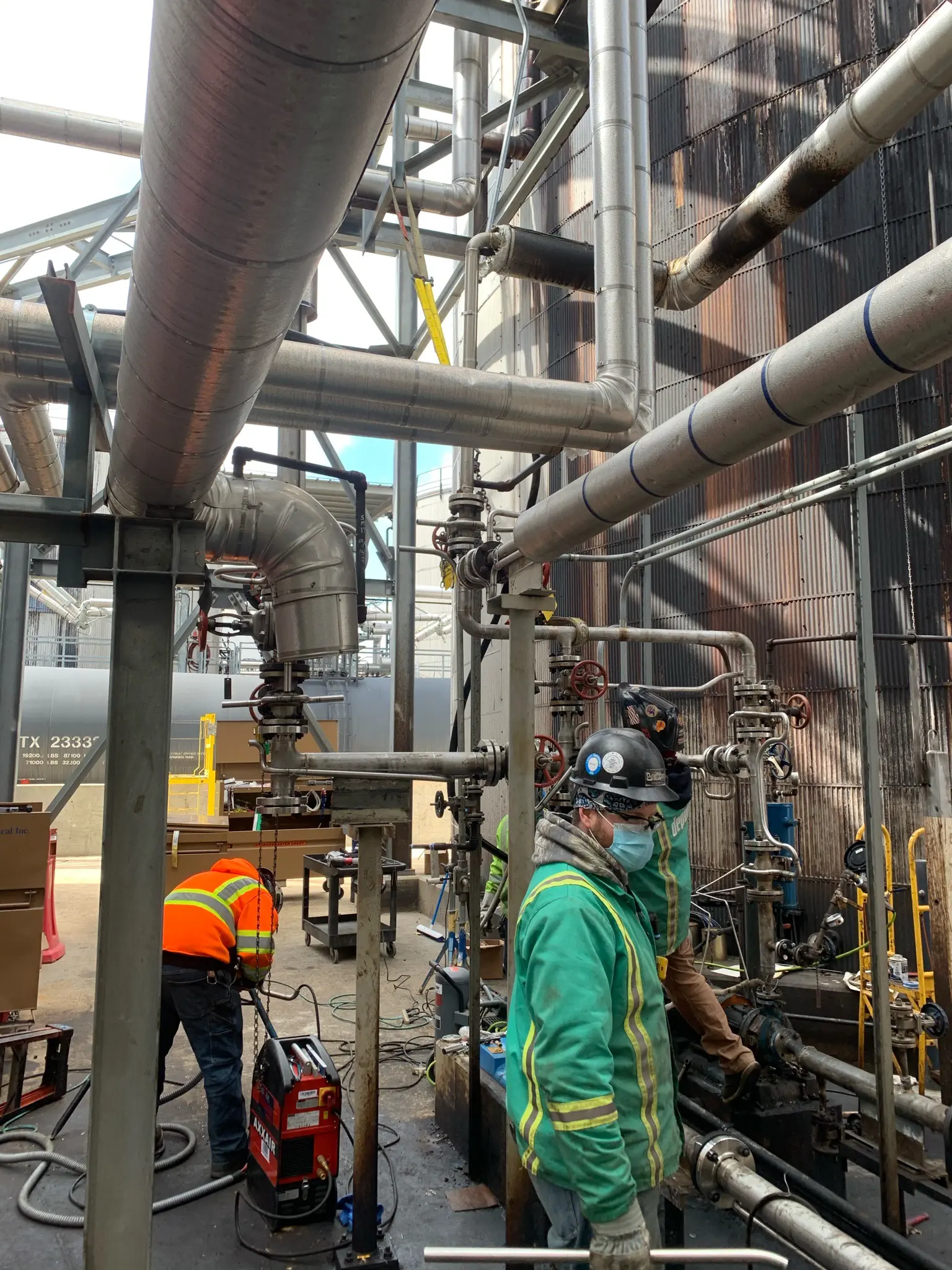 Gallery project Boiler Installation and High-Pressure Steam Header in Hennepin, IL-18