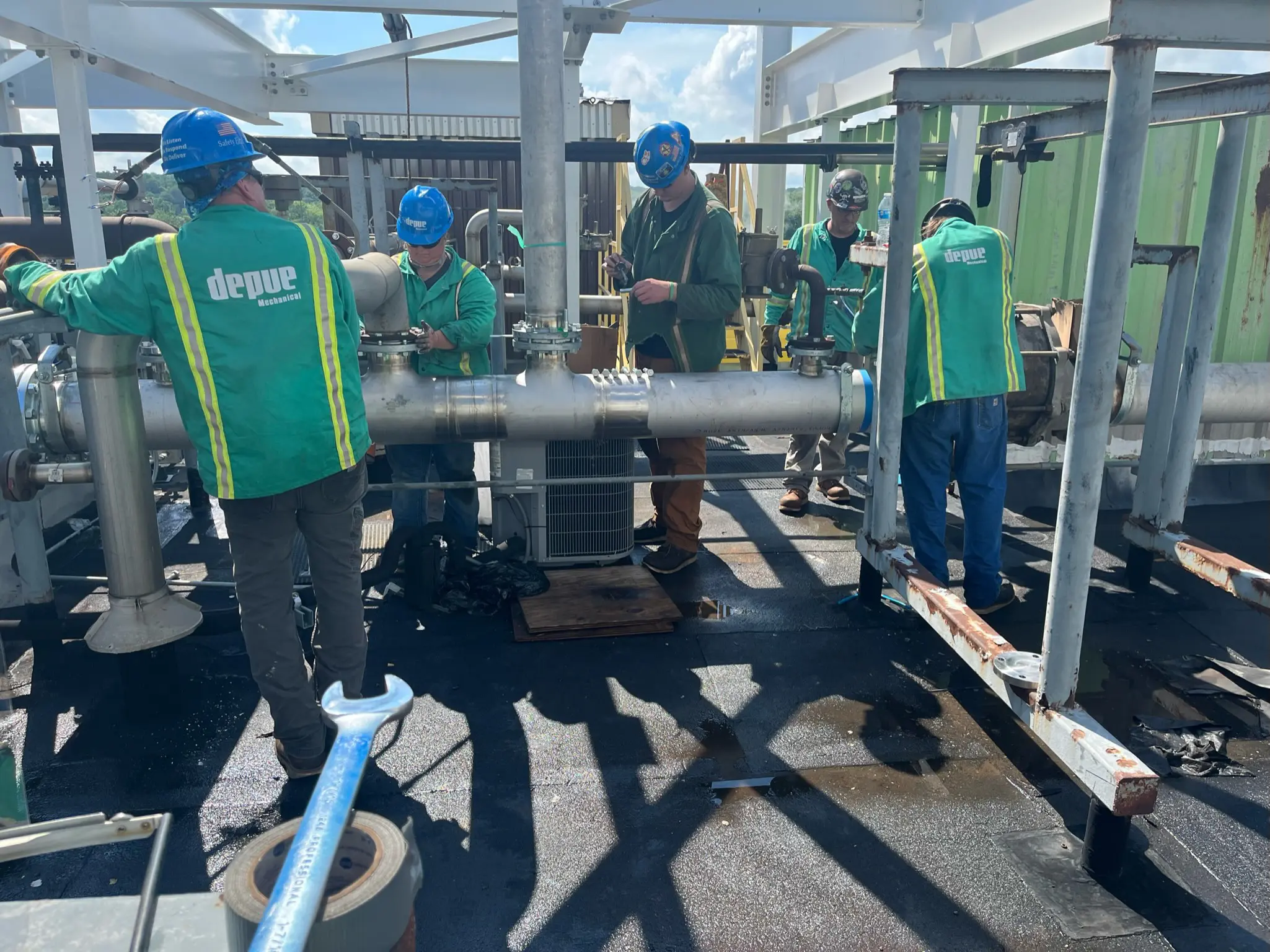 Gallery project Boiler Installation and High-Pressure Steam Header in Hennepin, IL-9