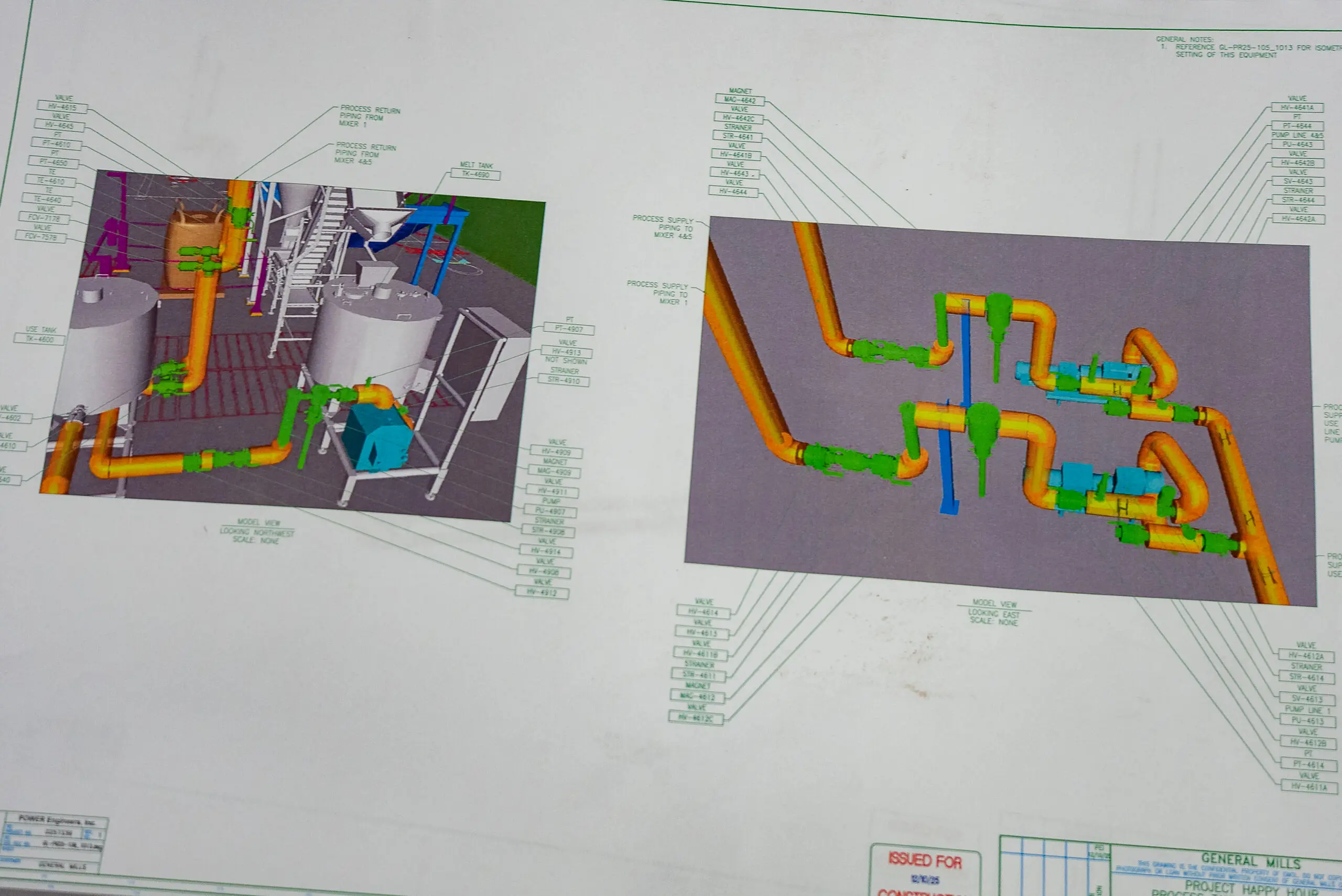 Gallery project VDC Coordination and Stainless Steel Process Piping at a Geneva Food Manufacturing Facility-9