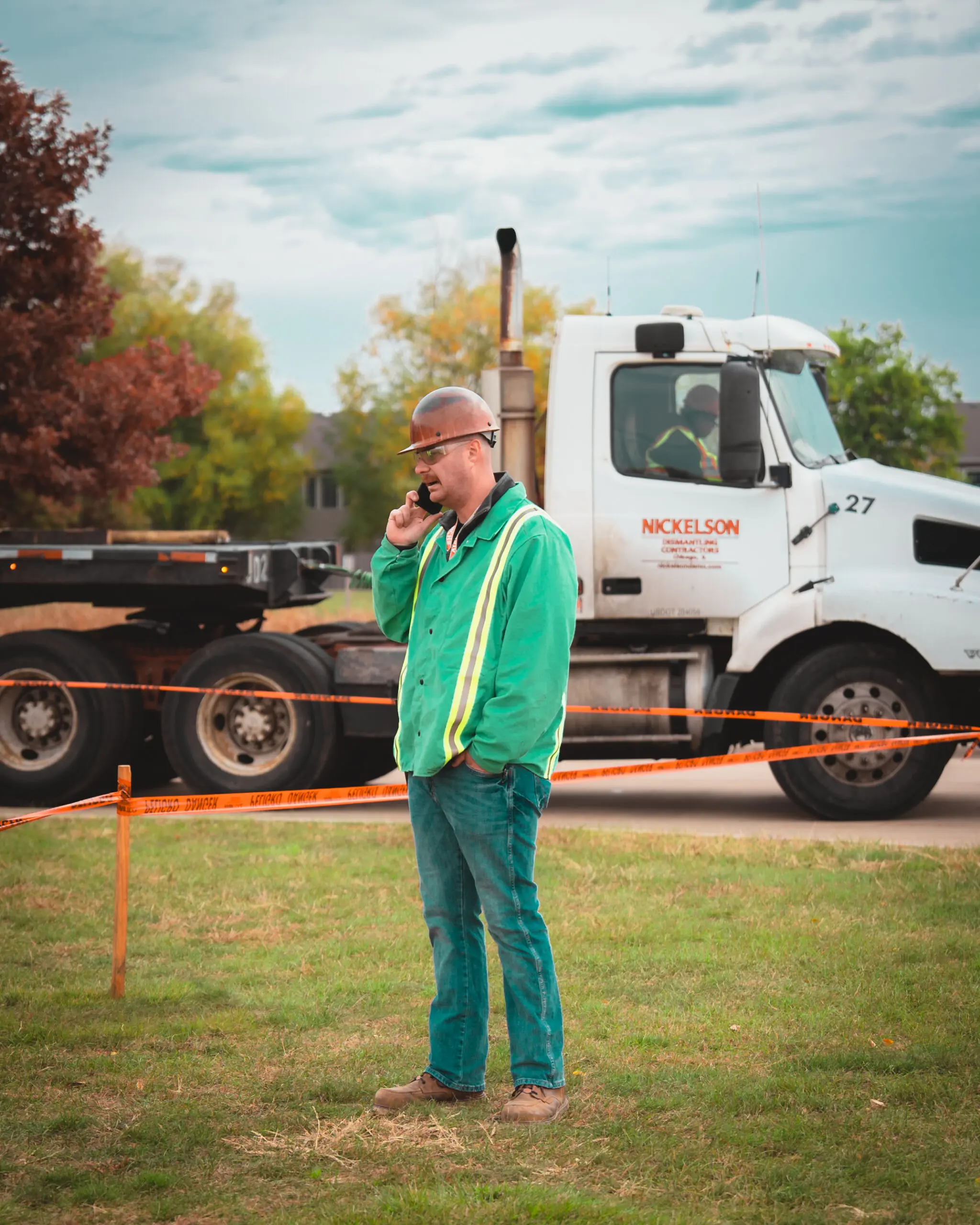 DePue Mechanical project manager coordinating industrial construction project startup and closeout