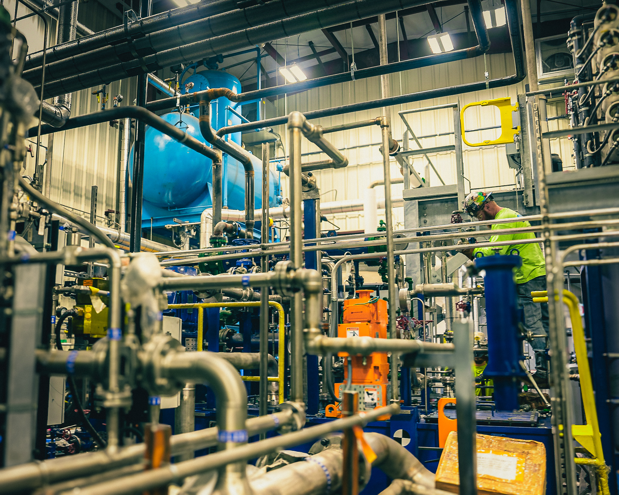 Steam Turbine & Generator Support – Equipment Setting and Piping Project for PVS Chemicals