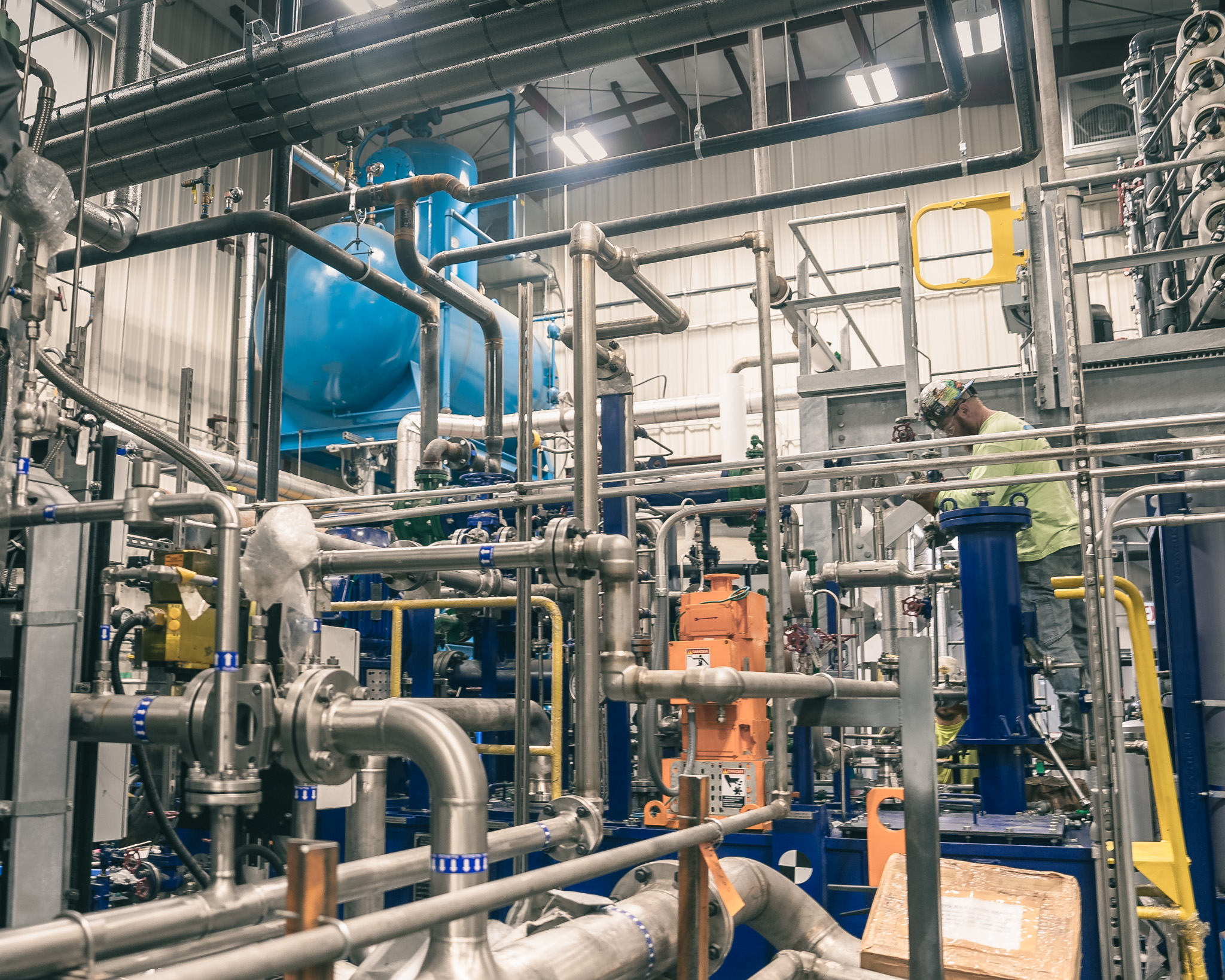 Gallery project Steam Turbine & Generator Support – Equipment Setting and Piping Project for PVS Chemicals-6