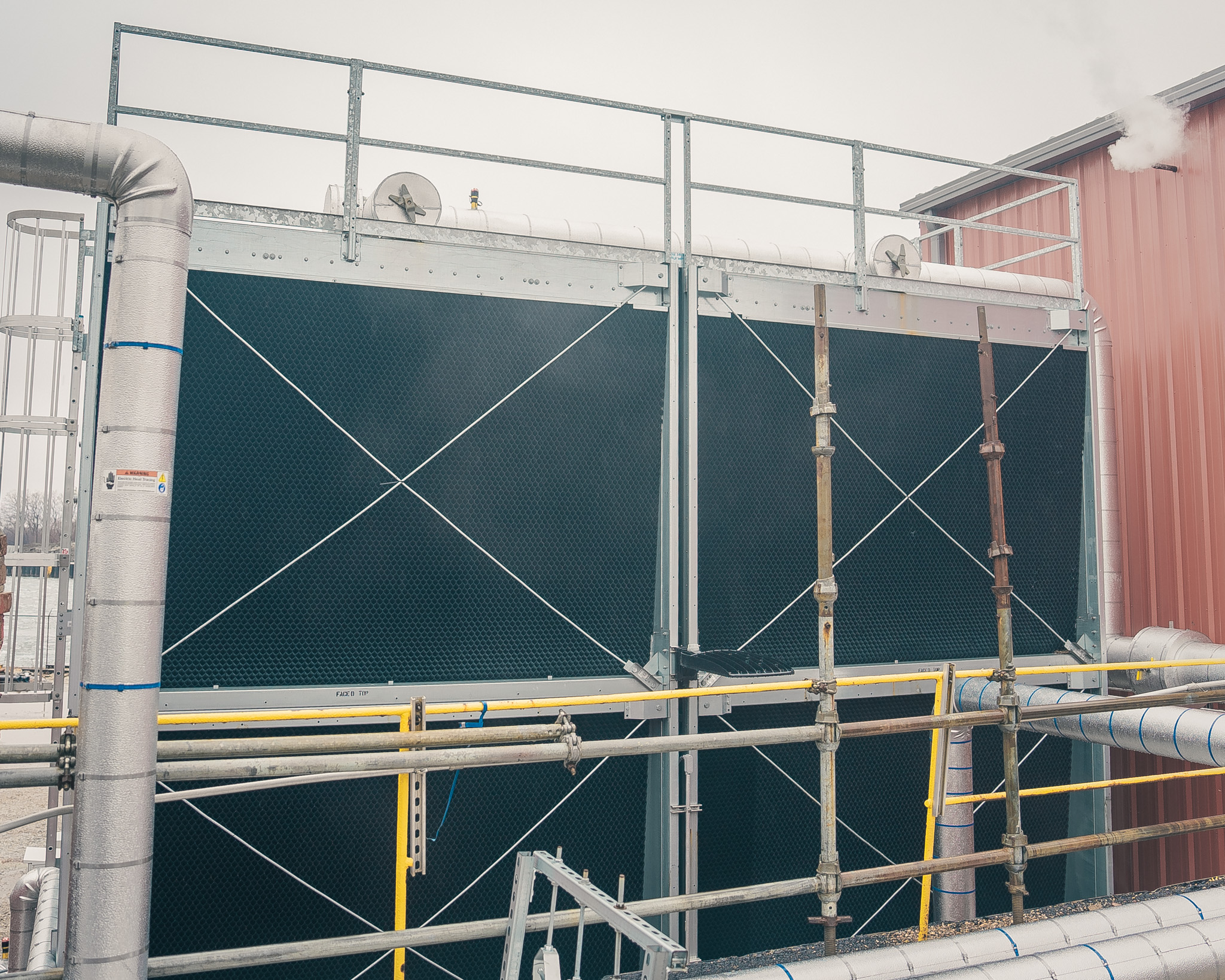 Gallery project Steam Turbine & Generator Support – Equipment Setting and Piping Project for PVS Chemicals-11